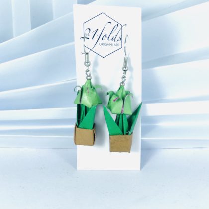 Potted Tulip - Green