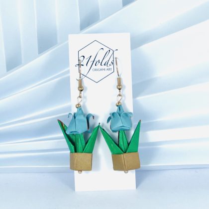 Potted Tulip - Turquoise